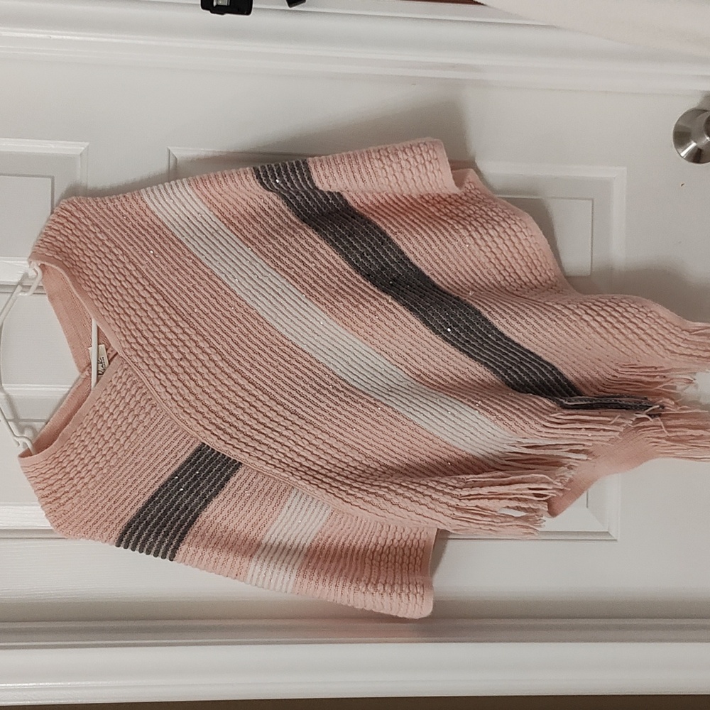 NWT sparkly poncho